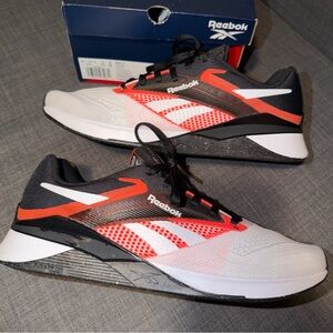 Size 11 - Reebok Nano X4 Black Orange Flare